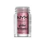 NYX PROFESSIONAL MAKE UP-GLITTER BRILLANTS rosto e corpo rosa 25 gr-DrShampoo - Perfumaria e Cosmética