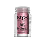 NYX PROFESSIONAL MAKE UP-GLITTER BRILLANTS rosto e corpo rosa 25 gr-DrShampoo - Perfumaria e Cosmética
