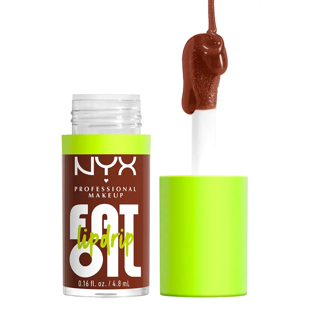 NYX PROFESSIONAL MAKE UP-Gotejamento labial FAT OIL #Livin The Cream 4,8 ml-DrShampoo - Perfumaria e Cosmética