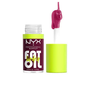 NYX PROFESSIONAL MAKE UP-Gotejamento labial FAT OIL #isso é chique 4,8 ml-DrShampoo - Perfumaria e Cosmética Imagem principal do produto