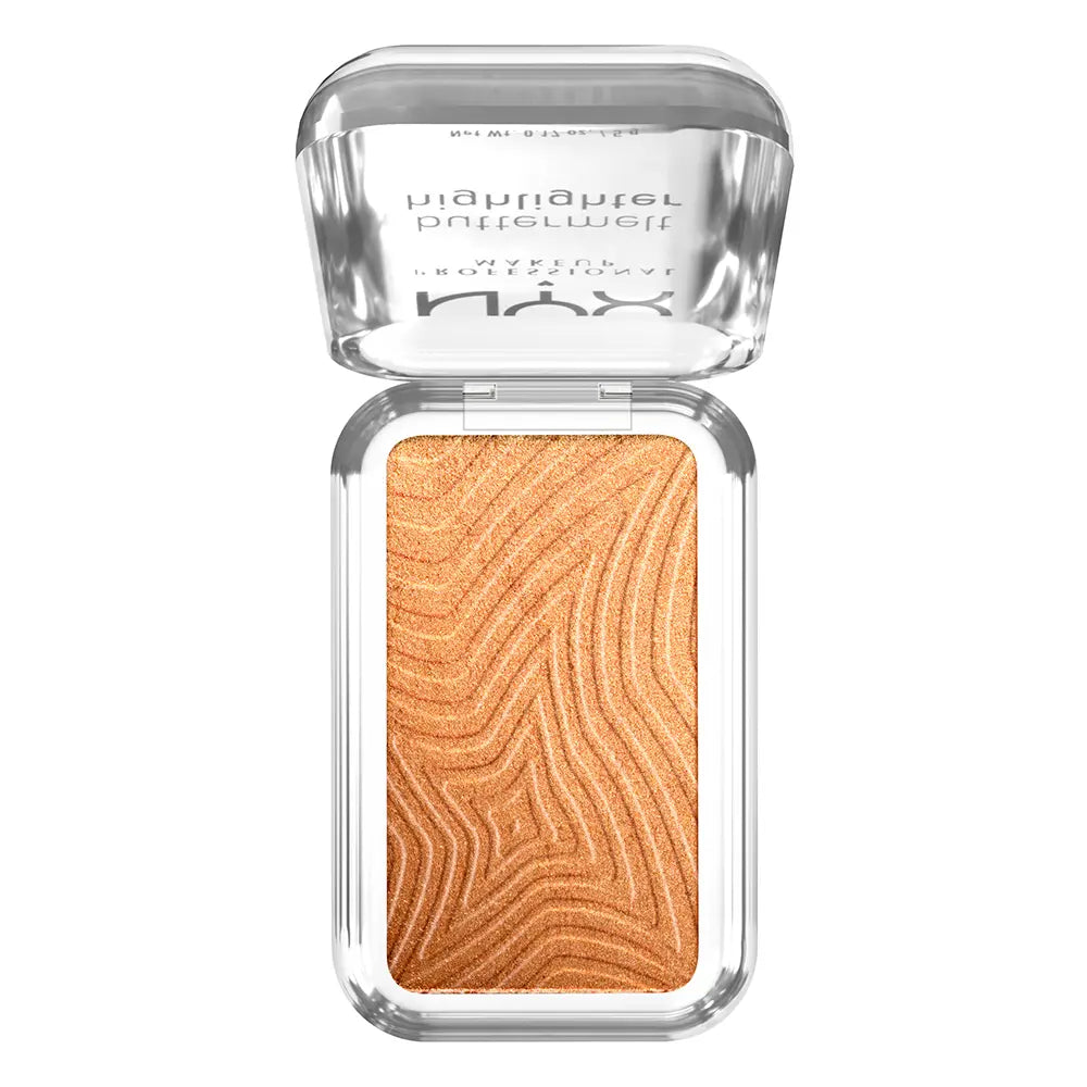 NYX PROFESSIONAL MAKE UP-Iluminador em pó BUTTERMELT HIGHLIGHTER #35-Butta na cor Bronze 5 gr-DrShampoo - Perfumaria e Cosmética
