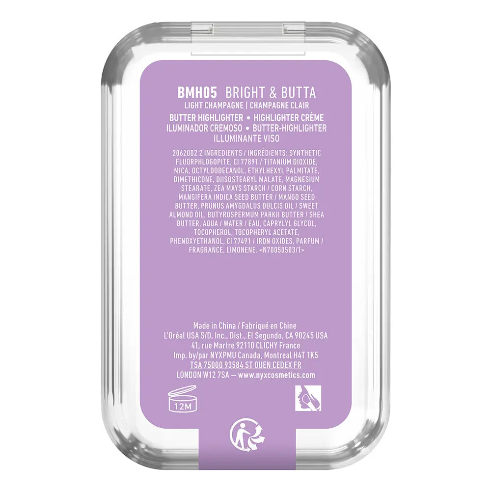 Iluminador em pó BUTTERMELT HIGHLIGHTER #5-Bright & Butta 5 gr Imagem secundária do produto