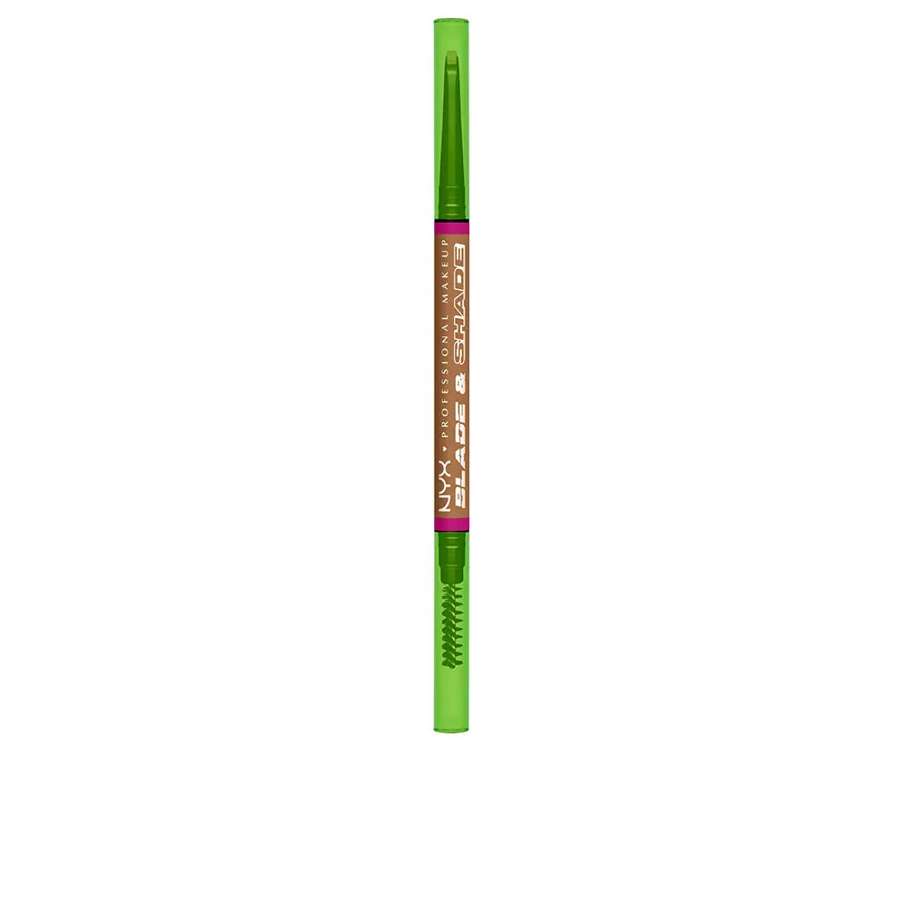 NYX PROFESSIONAL MAKE UP-LÁPIS DE SOBRANCELHA BLADE SHADE NANO 01 Ash Blonde 1 unidade.-DrShampoo - Perfumaria e Cosmética