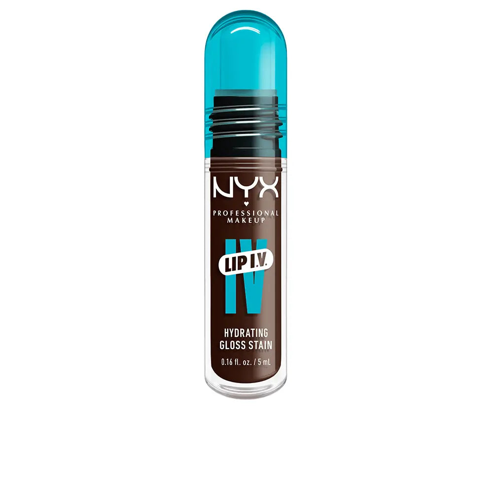 NYX PROFESSIONAL MAKE UP-LIP IV gloss 06 Espresso Soak 5 ml.-DrShampoo - Perfumaria e Cosmética