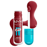 NYX PROFESSIONAL MAKE UP-LIP IV gloss 08 Drippin39 em rosa 5 ml.-DrShampoo - Perfumaria e Cosmética