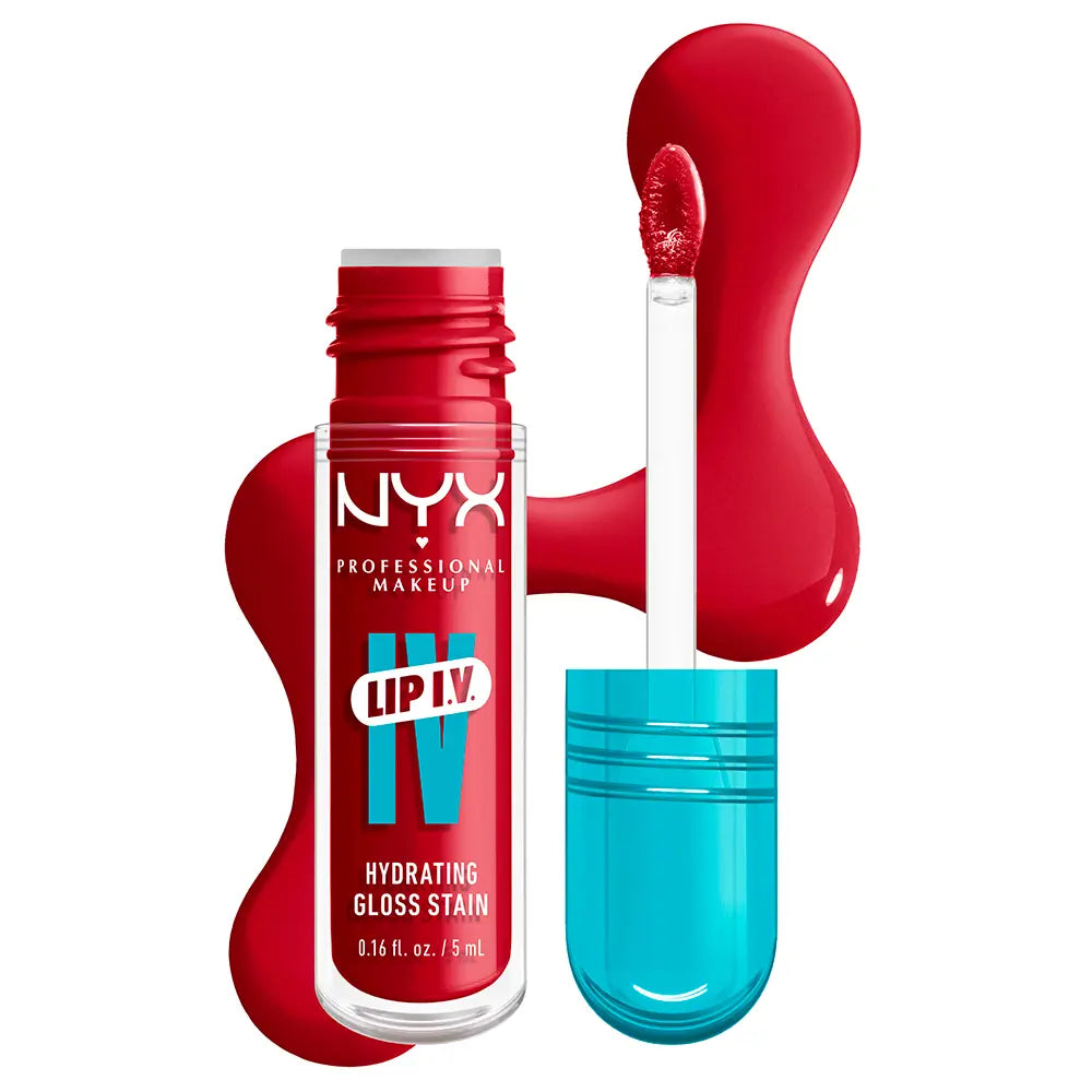 NYX PROFESSIONAL MAKE UP-LIP IV gloss 11 Red ySetWet 5 ml-DrShampoo - Perfumaria e Cosmética