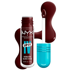 NYX PROFESSIONAL MAKE UP-LIP IV gloss 15 Água 39Bout Vinho 5ml.-DrShampoo - Perfumaria e Cosmética