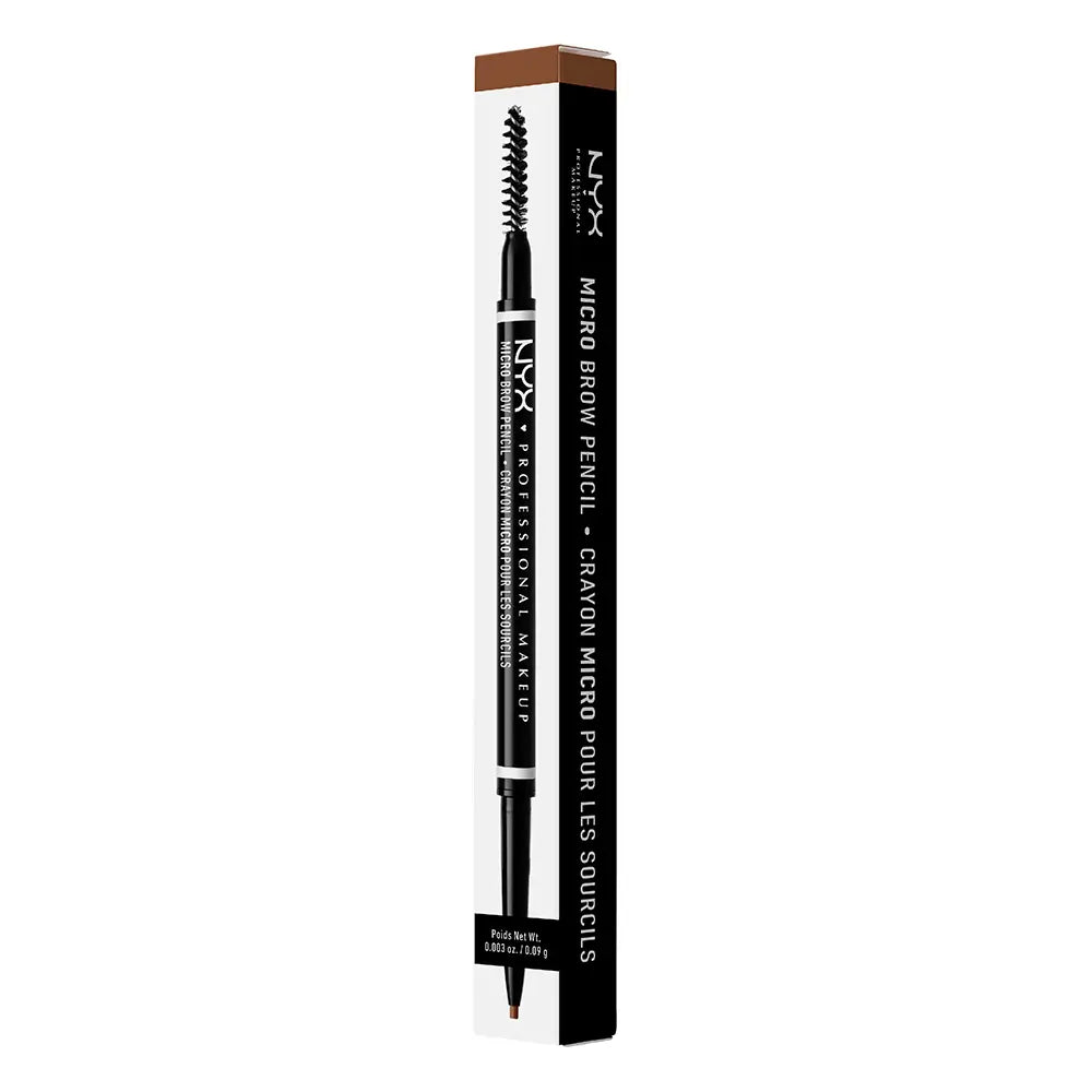 NYX PROFESSIONAL MAKE UP-Lápis Micro Sobrancelha Castanho Frio 05 gr.-DrShampoo - Perfumaria e Cosmética