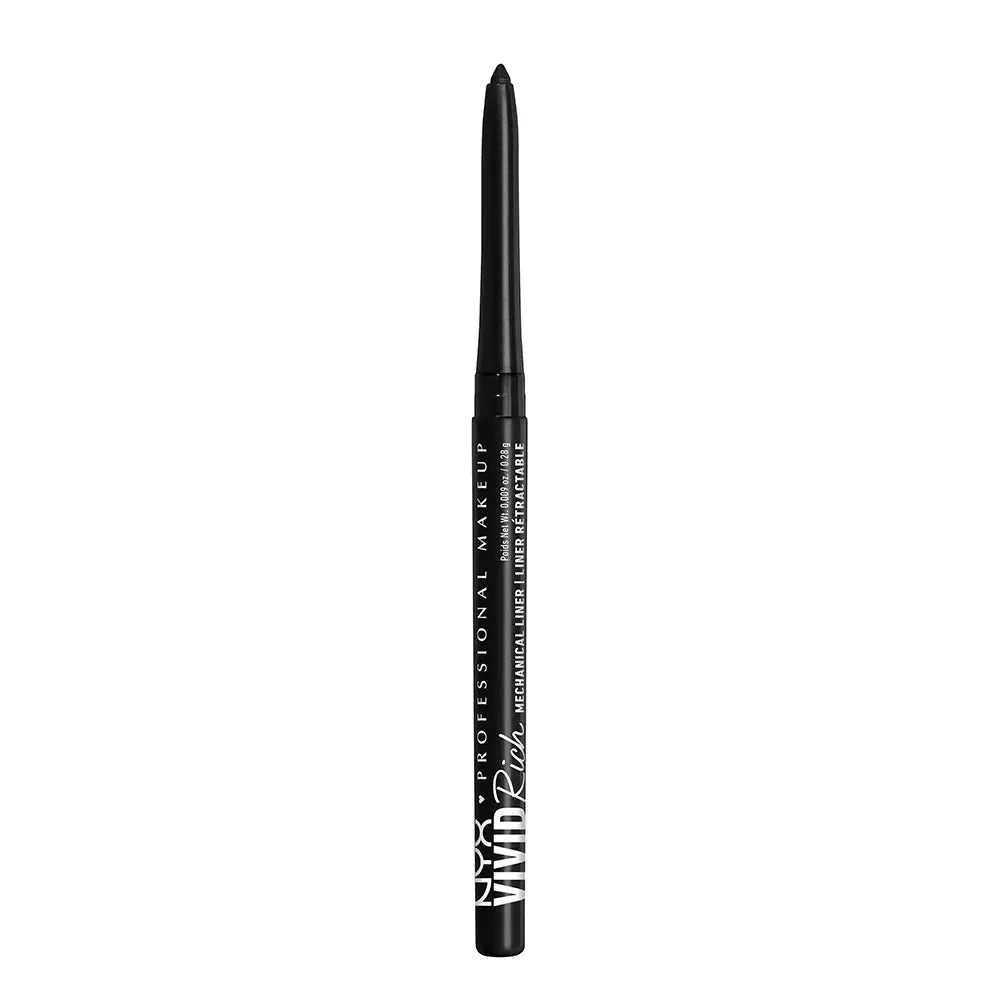 NYX PROFESSIONAL MAKE UP-Lápis de Eyeliner Mecânico VIVID RICO 16 028 gr.-DrShampoo - Perfumaria e Cosmética