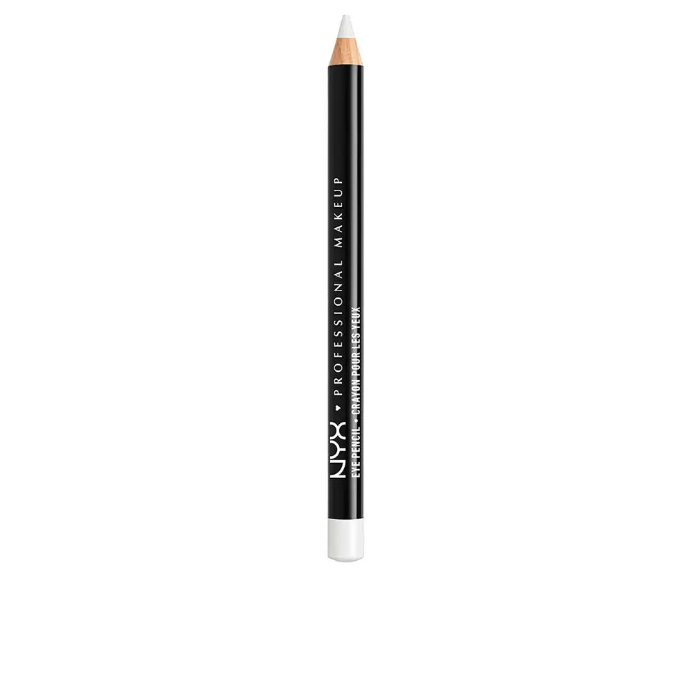 NYX PROFESSIONAL MAKE UP-Lápis de olhos SLIM branco 12 gr.-DrShampoo - Perfumaria e Cosmética