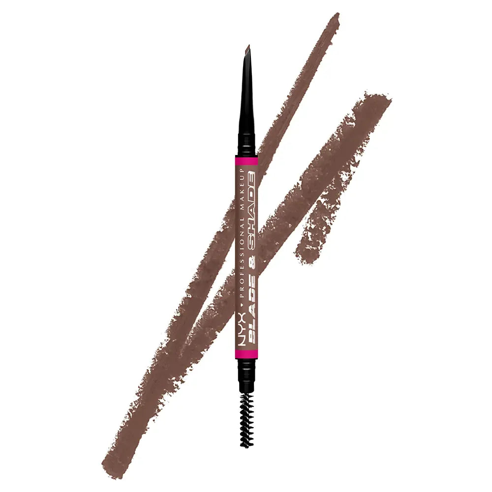 NYX PROFESSIONAL MAKE UP-Lápis de sobrancelha BLADE SHADE NANO 03 Cool Ash Brown 1 unidade.-DrShampoo - Perfumaria e Cosmética