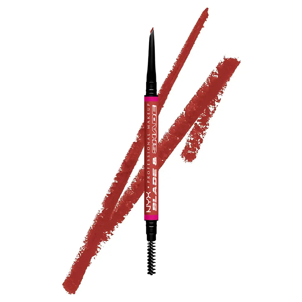 NYX PROFESSIONAL MAKE UP-Lápis de sobrancelha BLADE SHADE NANO 06 Rich Auburn 1 unidade.-DrShampoo - Perfumaria e Cosmética
