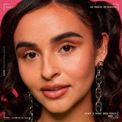 NYX PROFESSIONAL MAKE UP-Lápis de sobrancelha BLADE SHADE NANO 11 Cinza 1 unidade.-DrShampoo - Perfumaria e Cosmética