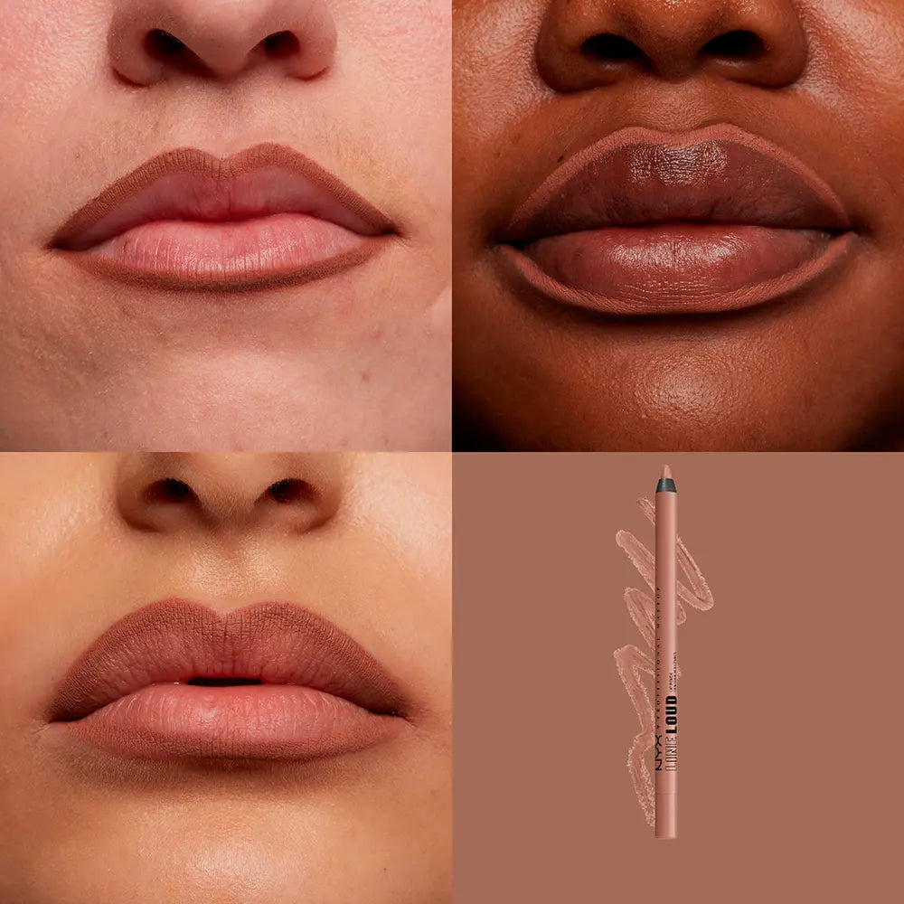 NYX PROFESSIONAL MAKE UP-Lápis labial LINE LOUD #global Citizen 1,2 gr-DrShampoo - Perfumaria e Cosmética