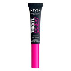 NYX PROFESSIONAL MAKE UP-MÁSCARA PARA SOBRANCELHAS THICK IT STICK IT PRETA 1 UNIDADE-DrShampoo - Perfumaria e Cosmética