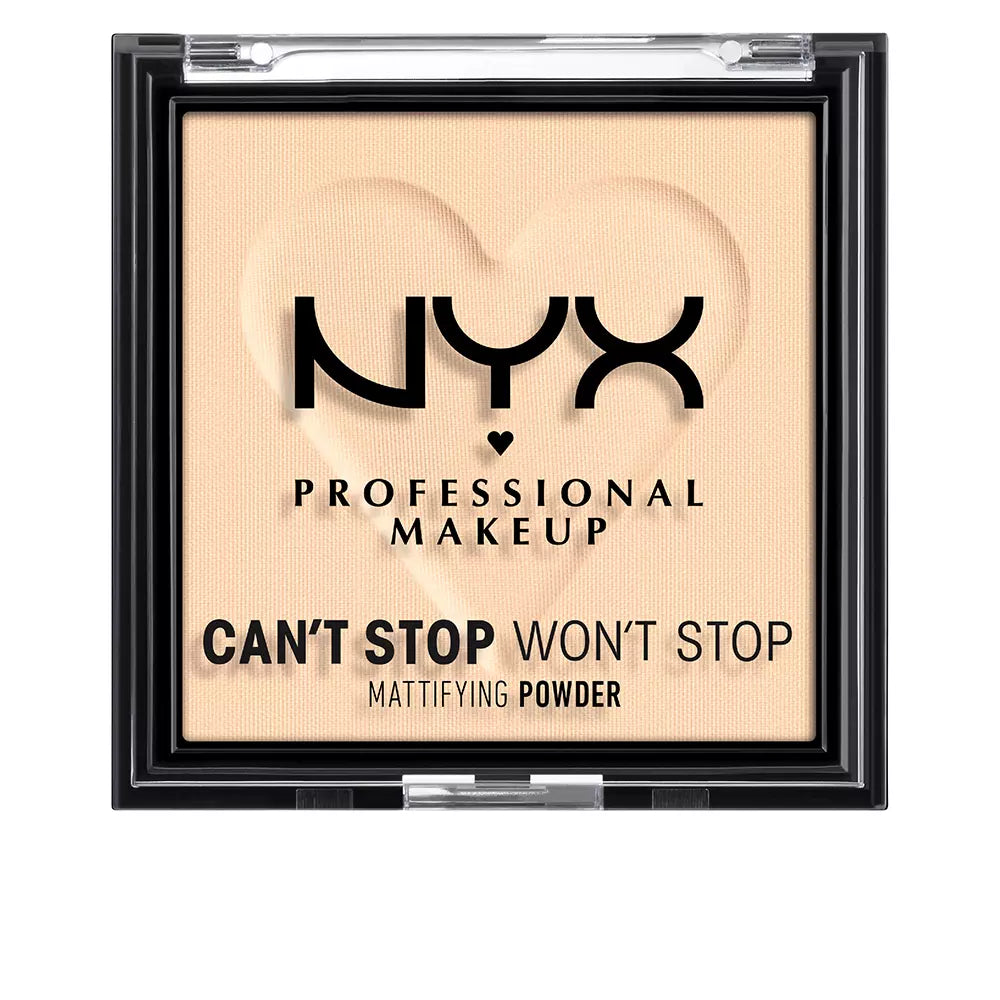 NYX PROFESSIONAL MAKE UP-NÃO PODE PARAR NÃO PARARÁ pó matificante justo-DrShampoo - Perfumaria e Cosmética