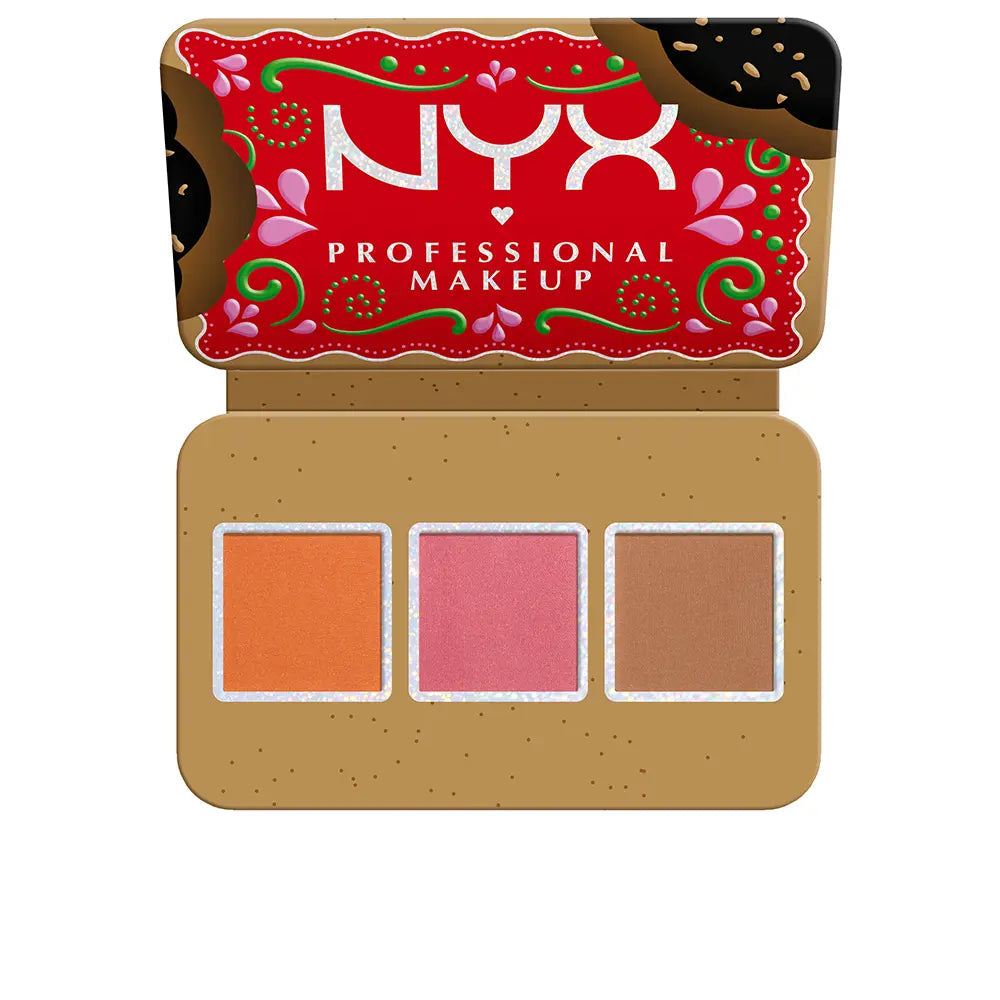 NYX PROFESSIONAL MAKE UP-PALETA BUTTERMELT bronzer e blush Claro Médio 12 gr.-DrShampoo - Perfumaria e Cosmética