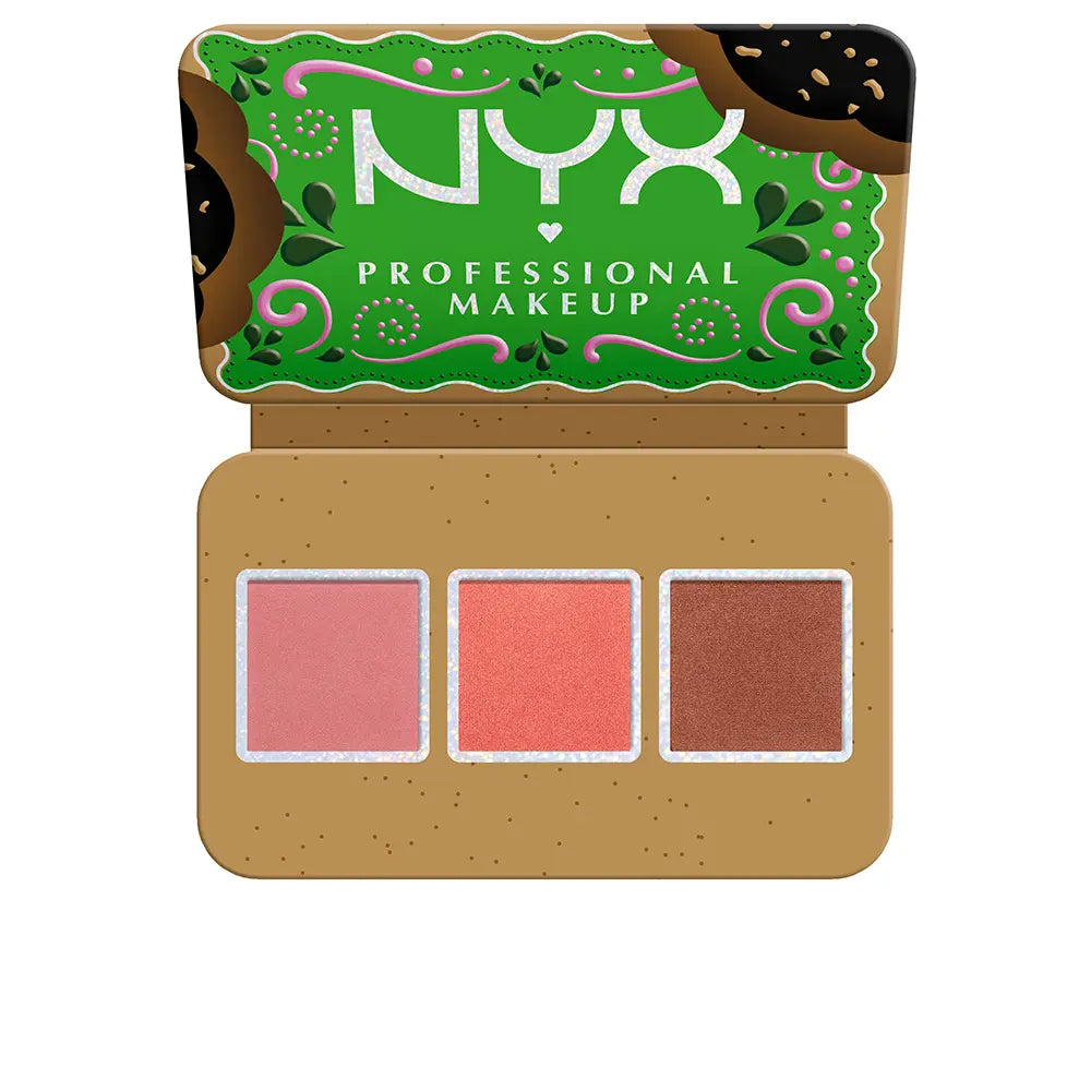 NYX PROFESSIONAL MAKE UP-PALETA BUTTERMELT bronzer e blush Escuro 12 g.-DrShampoo - Perfumaria e Cosmética