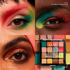 NYX PROFESSIONAL MAKE UP-PALETA DE SOMBRAS ULTIMATE PARADISE SHOCK 16 x 0,8 g-DrShampoo - Perfumaria e Cosmética
