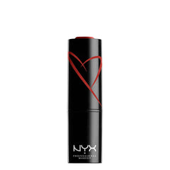 NYX PROFESSIONAL MAKE UP-SHOUT LOUD batom acetinado vermelho alta 35 gr-DrShampoo - Perfumaria e Cosmética