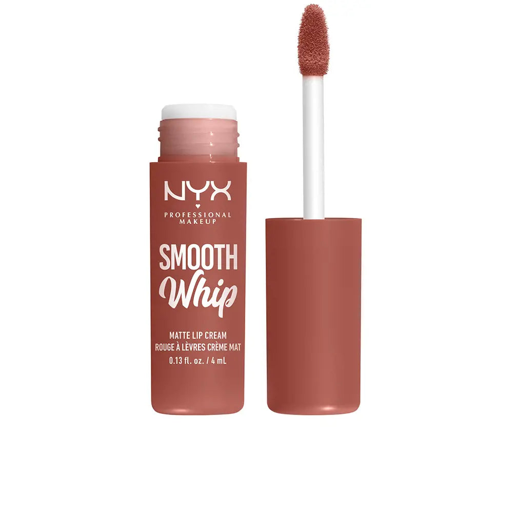 NYX PROFESSIONAL MAKE UP-SMOOTH WHIPE creme labial fosco teddy fluff 4 ml-DrShampoo - Perfumaria e Cosmética