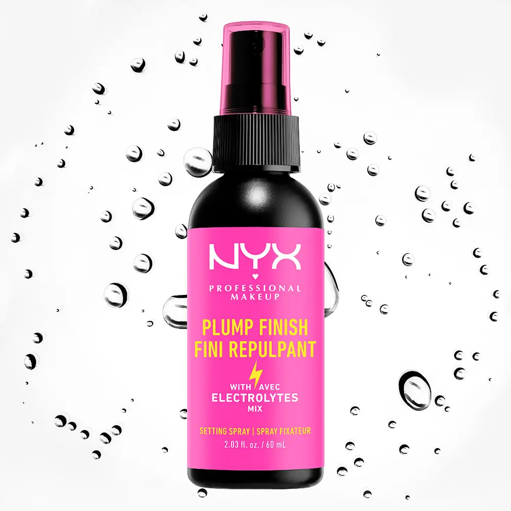 NYX PROFESSIONAL MAKE UP-Spray fixador PLUMP FINISH 60 ml.-DrShampoo - Perfumaria e Cosmética