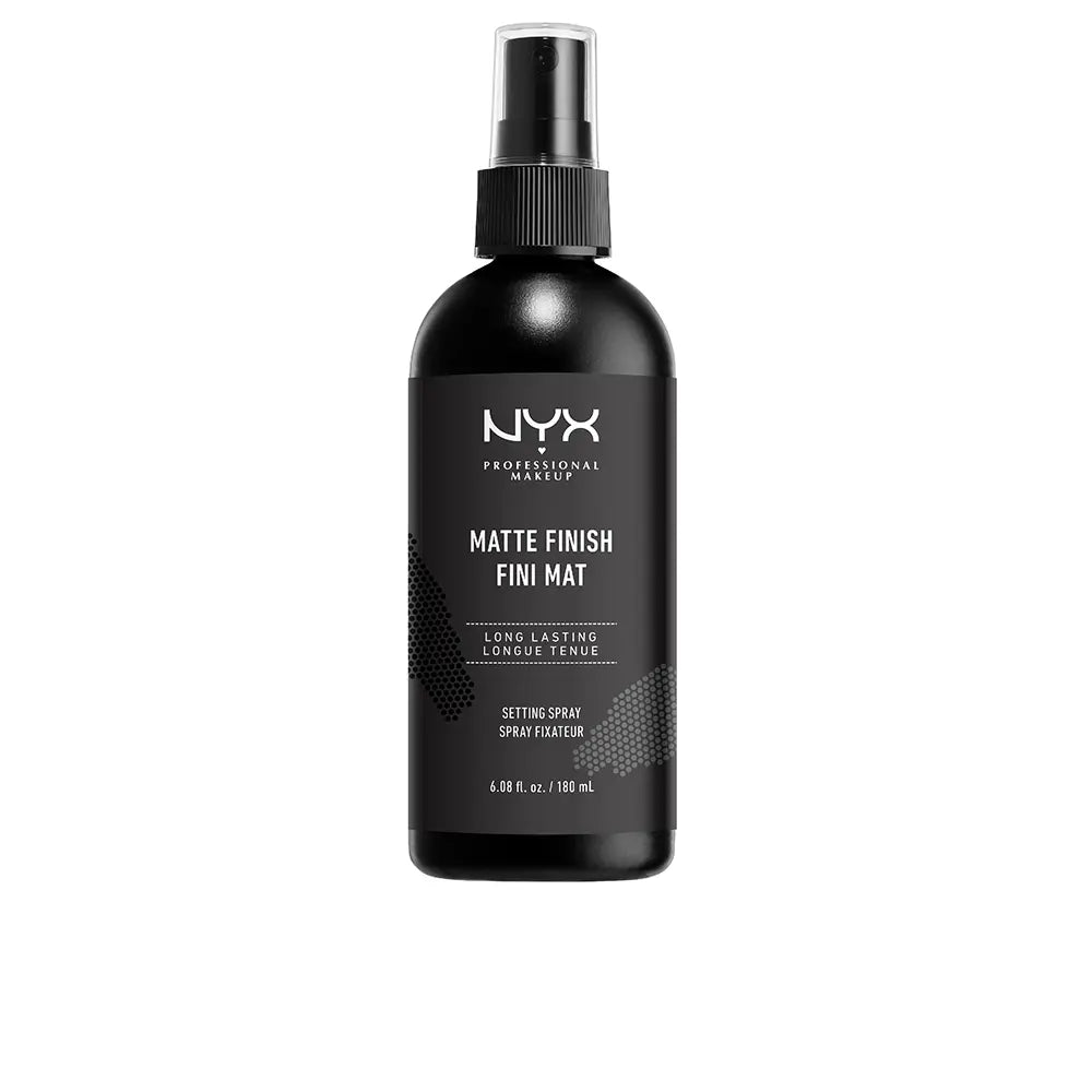 NYX PROFESSIONAL MAKE UP-Spray fixador de acabamento fosco 180 ml.-DrShampoo - Perfumaria e Cosmética