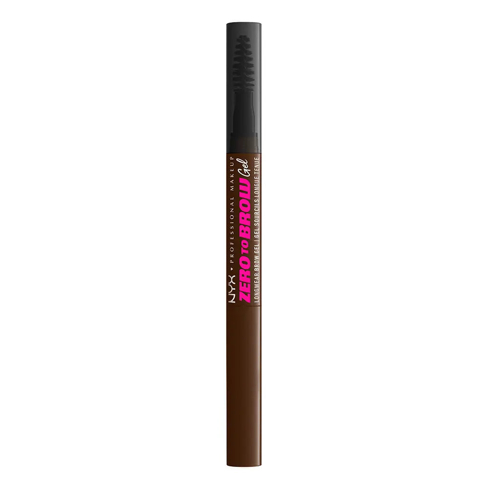 NYX PROFESSIONAL MAKE UP-ZERO TO BROW gel 07 espresso 2ml Gel ZERO TO BROW 07 espresso 2ml-DrShampoo - Perfumaria e Cosmética