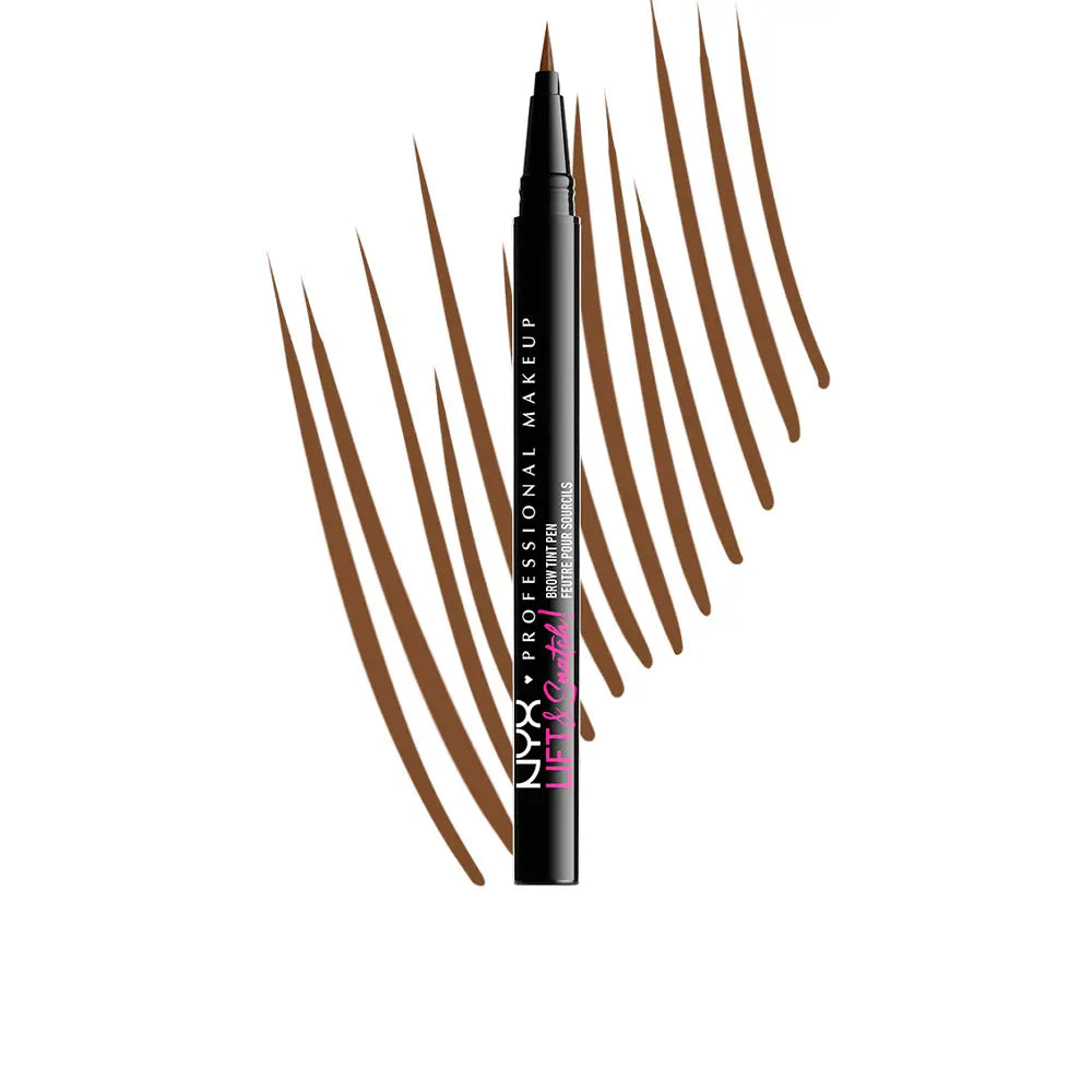 NYX PROFESSIONAL MAKE UP-caneta LIFT SNACH marrom morena 1 ml-DrShampoo - Perfumaria e Cosmética