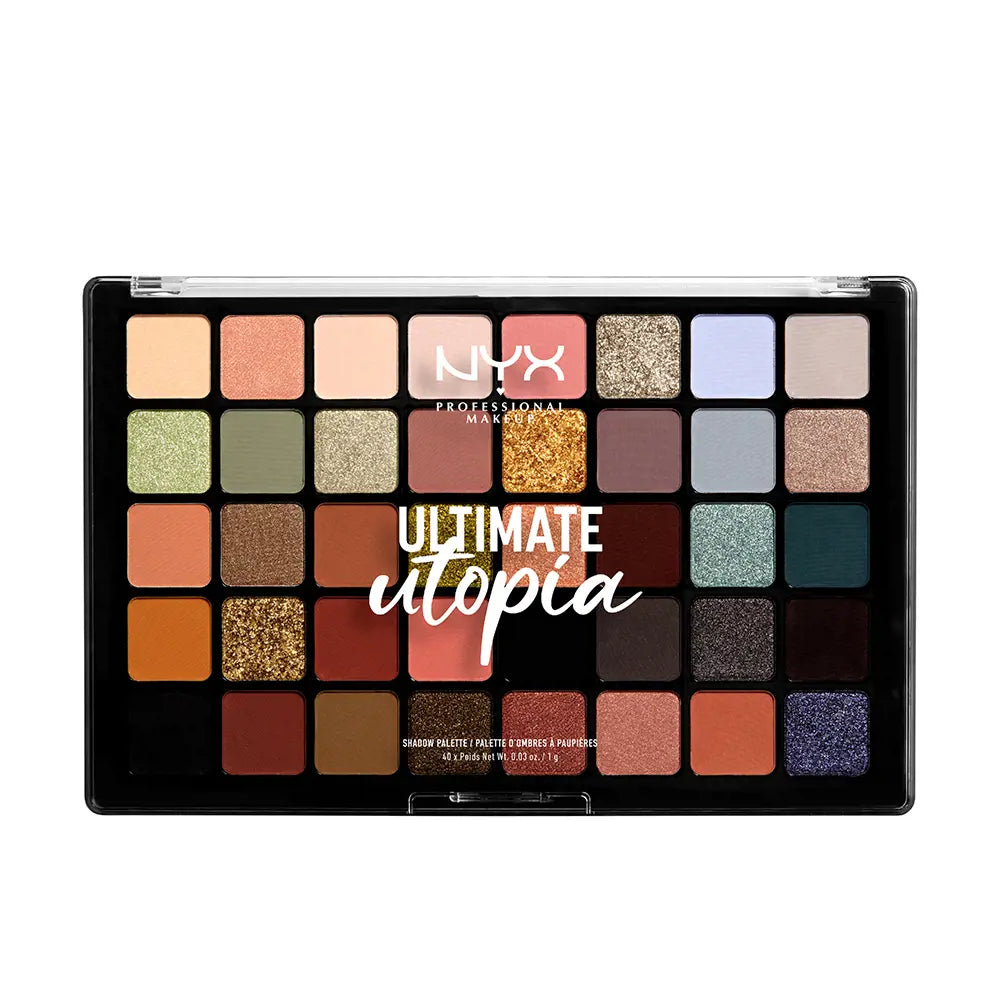 NYX PROFESSIONAL MAKE UP-paleta de sombras ULTIMATE EDIT ultimate utopia 40 gr-DrShampoo - Perfumaria e Cosmética