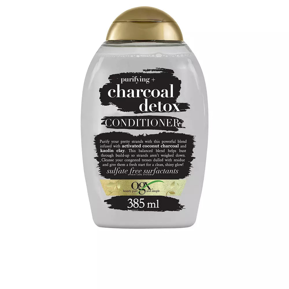 OGX-CHARCOAL DETOX condicionador purificante 385 ml-DrShampoo - Perfumaria e Cosmética