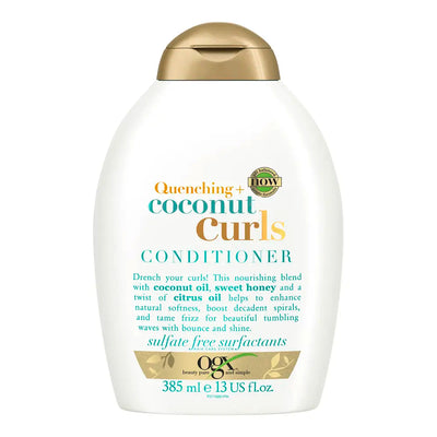 OGX-CONDICIONADOR COCONUT CURLS 385 ml-DrShampoo - Perfumaria e Cosmética