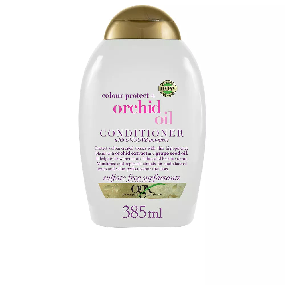 OGX-Condicionador antidesbotamento ORCHID OIL 385 ml-DrShampoo - Perfumaria e Cosmética