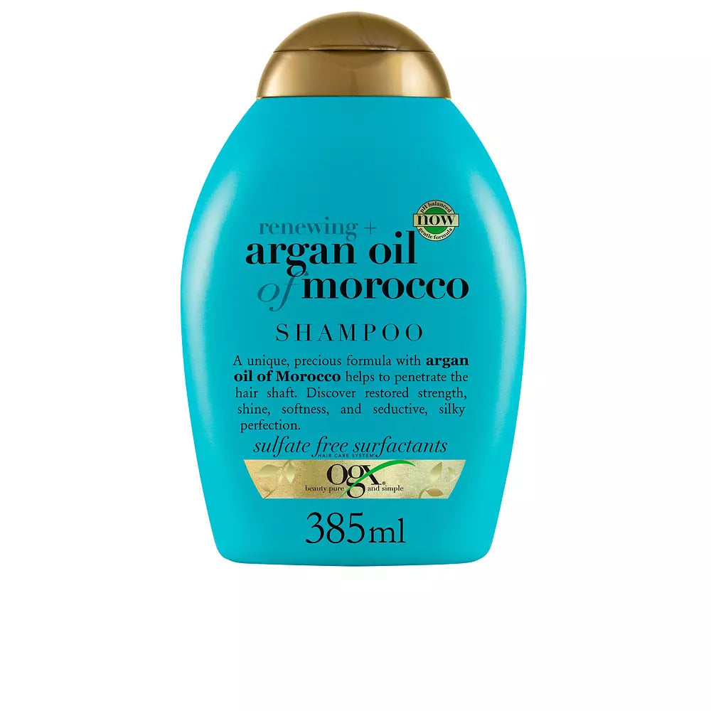 OGX-Shampoo RENOVADOR óleo de argan 385 ml-DrShampoo - Perfumaria e Cosmética