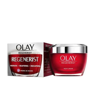 OLAY-REGENERIST 3 ÁREAS creme de noite antienvelhecimento intensivo 50 ml-DrShampoo - Perfumaria e Cosmética