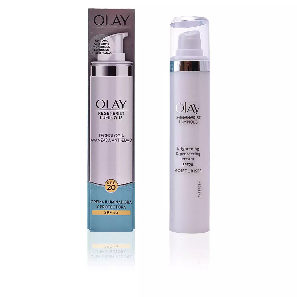 OLAY-REGENERIST LUMINOUS creme iluminador SPF20 50 ml-DrShampoo - Perfumaria e Cosmética