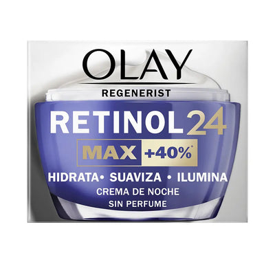 OLAY-REGENERIST RETINOL24 MAX creme hidratante noturno 50 ml-DrShampoo - Perfumaria e Cosmética