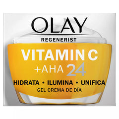 OLAY-REGENERIST VITAMINA C +AHA 24 gel creme dia 50 ml-DrShampoo - Perfumaria e Cosmética