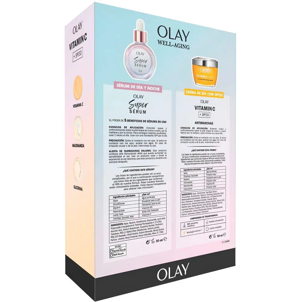 OLAY-REGENERIST VITAMINA C FPS30 ESTOJO 2 pcs-DrShampoo - Perfumaria e Cosmética