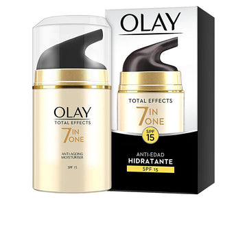 OLAY-TOTAL EFFECTS hidratante antienvelhecimento SPF15 50 ml-DrShampoo - Perfumaria e Cosmética Image principale du produit