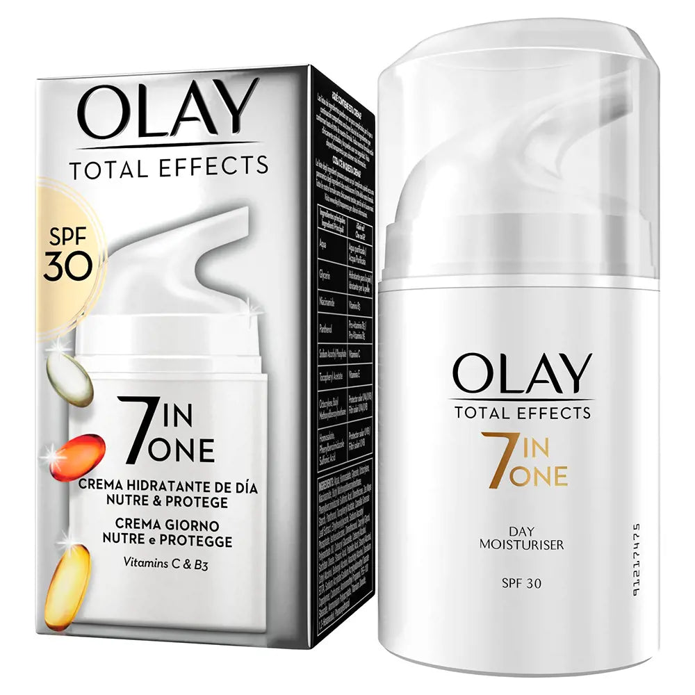 OLAY-TOTAL EFFECTS hidratante antienvelhecimento SPF30 50 ml-DrShampoo - Perfumaria e Cosmética