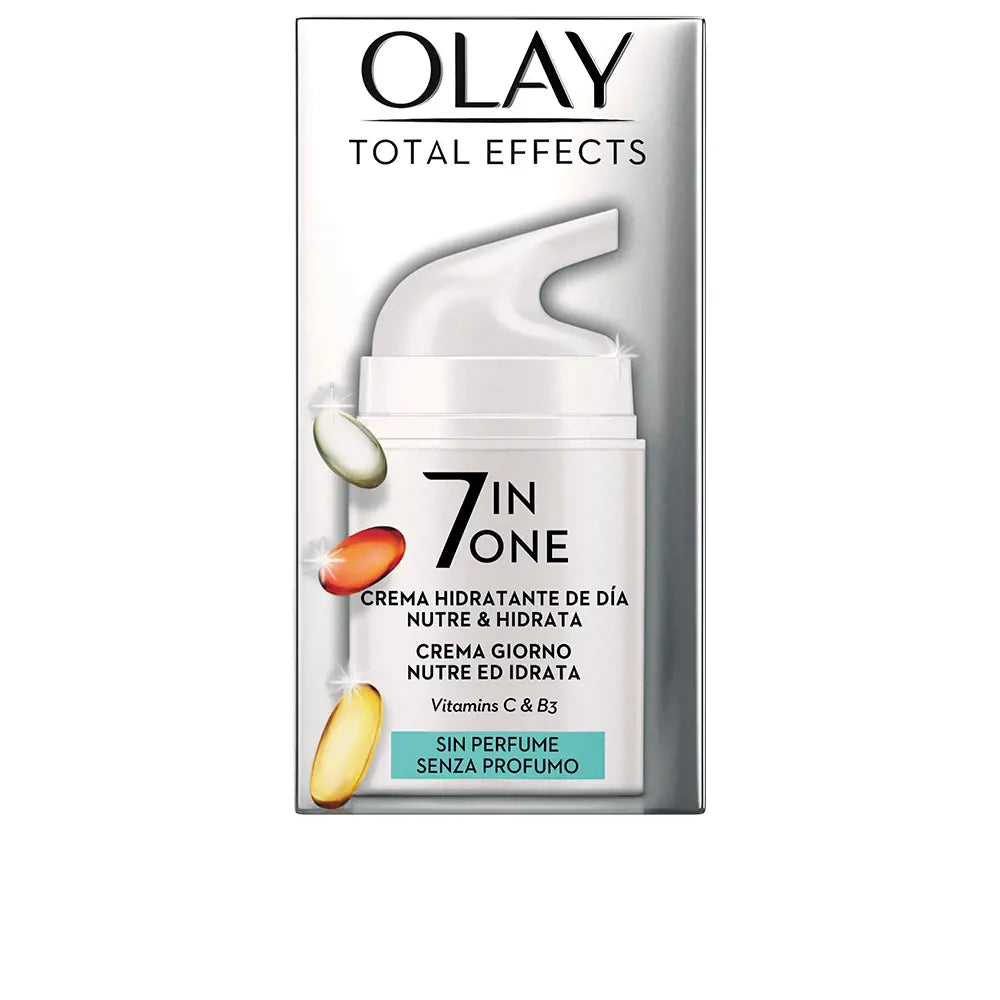 OLAY-TOTAL EFFECTS hidratante antienvelhecimento sem perfume 50 ml-DrShampoo - Perfumaria e Cosmética
