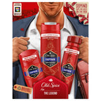 OLD SPICE-CONJUNTO OLD SPICE CAPTAIN 3 peças-DrShampoo - Perfumaria e Cosmética
