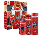 OLD SPICE-CONJUNTO OLD SPICE CAPTAIN 3 peças-DrShampoo - Perfumaria e Cosmética