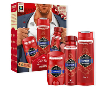 OLD SPICE-CONJUNTO OLD SPICE CAPTAIN 3 peças-DrShampoo - Perfumaria e Cosmética Imagen principal del producto