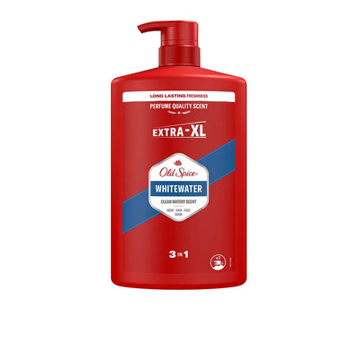 OLD SPICE-Gel de banho OLD SPICE WHITEWATER 1000 ml-DrShampoo - Perfumaria e Cosmética