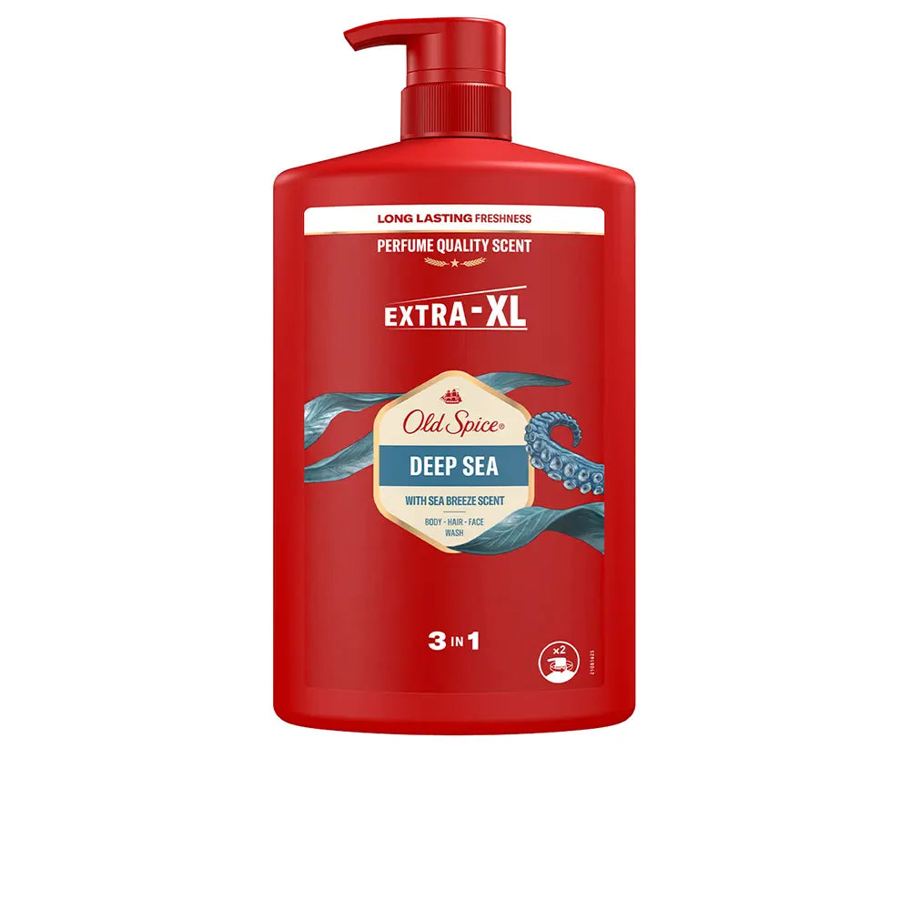 OLD SPICE-gel de banho DEEP SEA 1000 ml-DrShampoo - Perfumaria e Cosmética