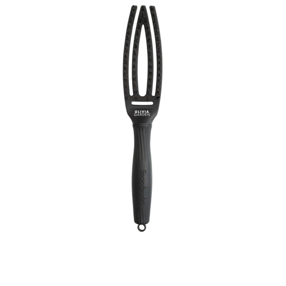 OLIVIA GARDEN-ESCOVA DE DEDO CERDA NYLON PRETA COMPLETA S 1 u.-DrShampoo - Perfumaria e Cosmética
