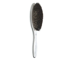 OLIVIA GARDEN-EXPERT CARE OVAL Cerda de Javali Nylon Pratos Prata 1 un.-DrShampoo - Perfumaria e Cosmética