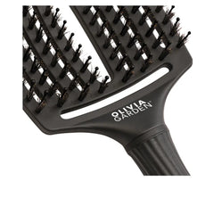 OLIVIA GARDEN-FINGERBRUSH CERDA NYLON PRETO COMPLETO L 1 u.-DrShampoo - Perfumaria e Cosmética